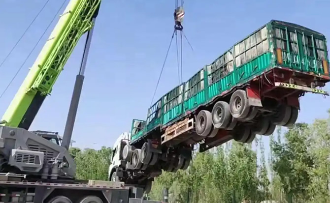 双清区道路脱困救援案例